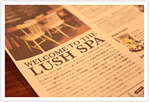 LUSH SPA様のサービス内容や特徴をお聞かせください
