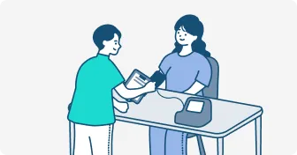 医療・健康診断・検診のイラスト