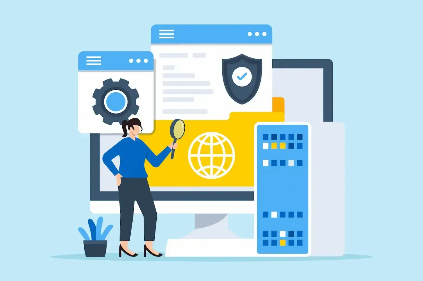 虫眼鏡でマーケティング解析