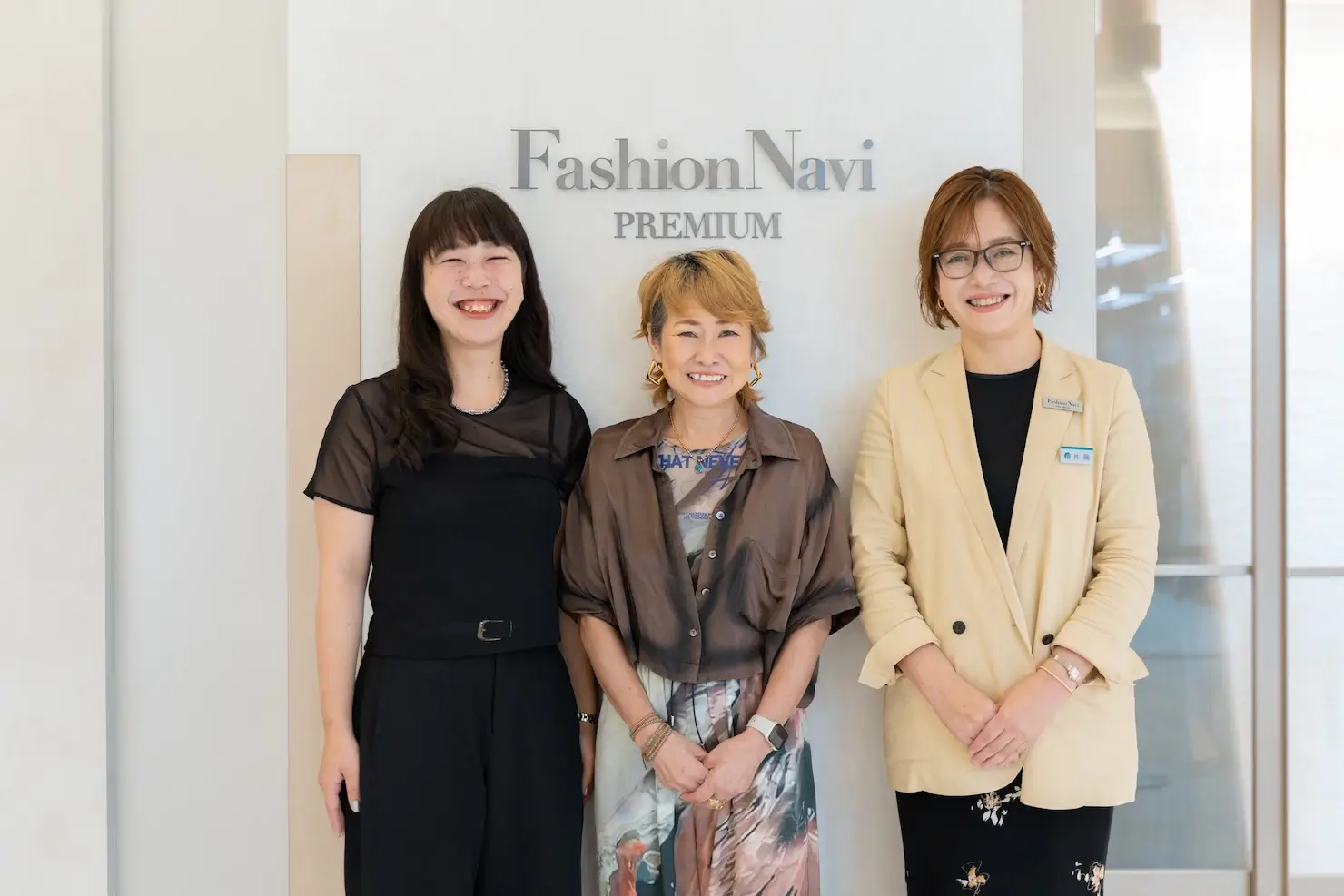 （左から、株式会社リザーブリンク 小浜、株式会社 大丸松坂屋百貨店 能田様、片岡様）